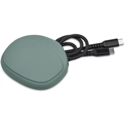 Altitude Jeffin Fast Charge Type-C to Type-C Charging Cable in Pouch Moss Pouch